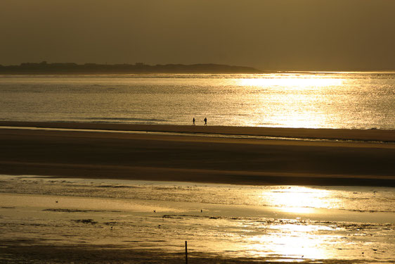 Langeoog, Sonnenuntergang, Nordsee, Meer,