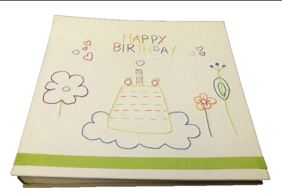 ALBUM TORTA DI COMPLEANNO RIC. A MANO
