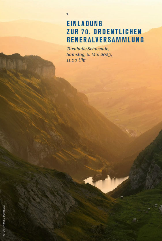 Ebenalp, Luftseilbahn, Marcel Schiegg, Generalversammlung, Seealpsee, Rotsteinpass, Appenzell, Appenzellerland, Alpstein