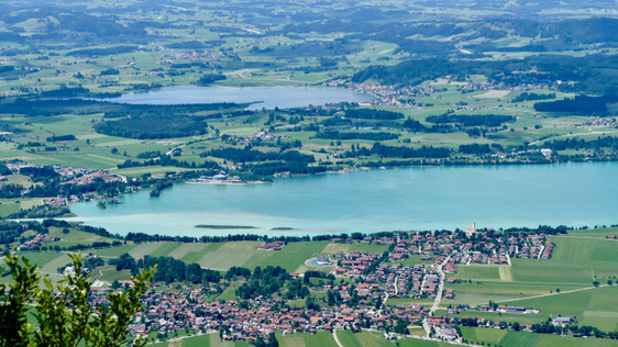Forggensee Füssen im Allgäu