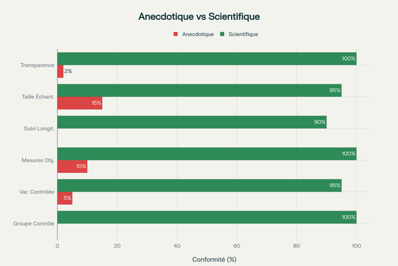 Hiérarchie empirique des facteurs d'efficacité en self-défense