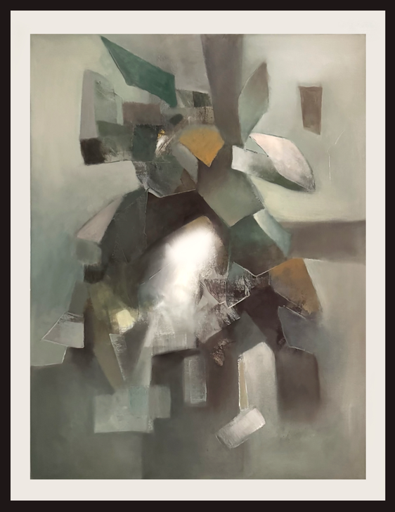 Conexiones, óleo sobre tela, 100x80 