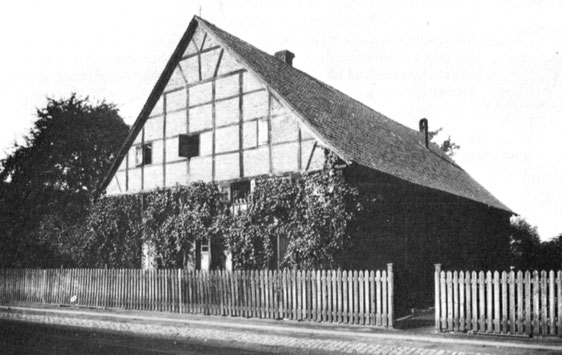 Der Haskenhof in Altendorf um 1909
