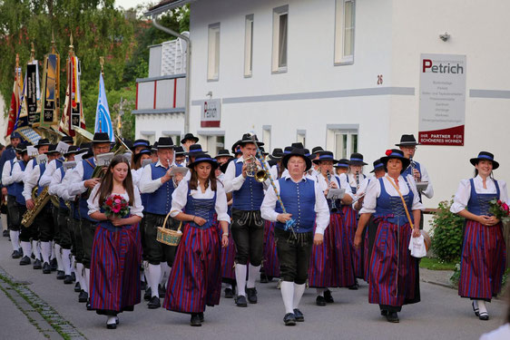 Festzug Musikkapelle Aitrang 21.06.2025