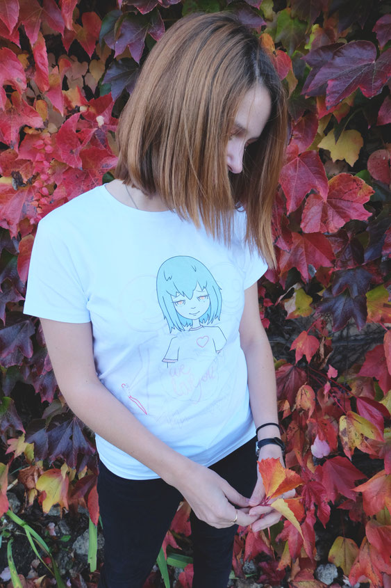 ecchymose hypocrisy tshirt design geek manga