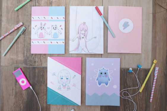 Carnets de note ecchymose 5 design original