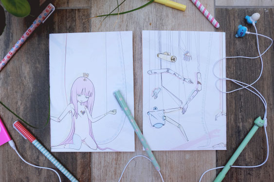 Princesse doll carnet de note