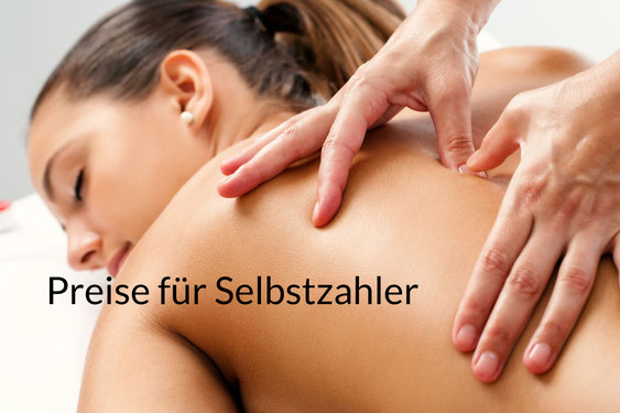 Preise für Selbstzahler bei Physiotherapie Santewell