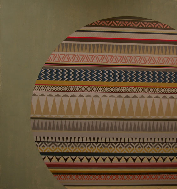 "o.T." 180cm x 170cm, Acryl & Aerosol auf Leinwand - 2014