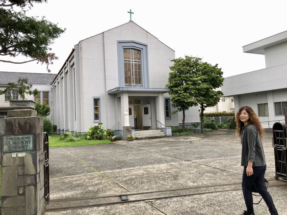 カトリック瀬田教会と愛琥