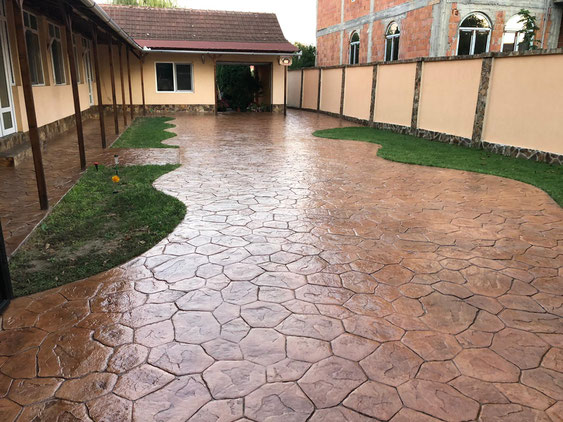 beton amprentat Navodari