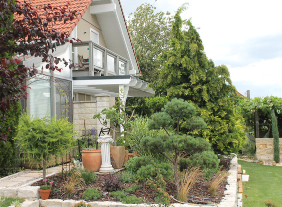 Wintergarten oder Terrassenüberdachung