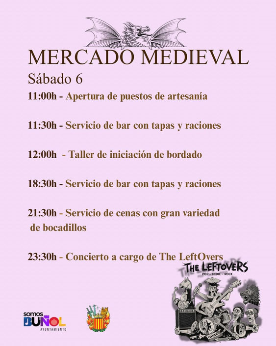 Programa del Mercado Medieval de Buñol
