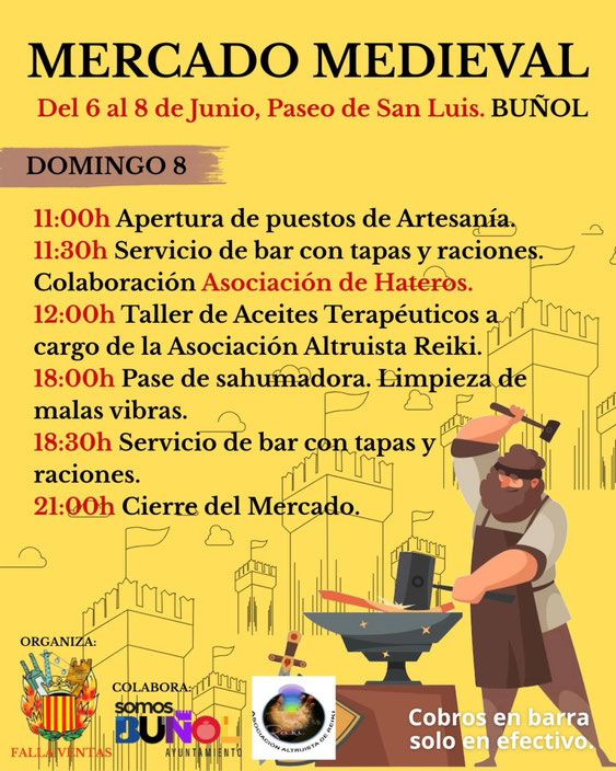 Programa del Mercado Medieval de Buñol