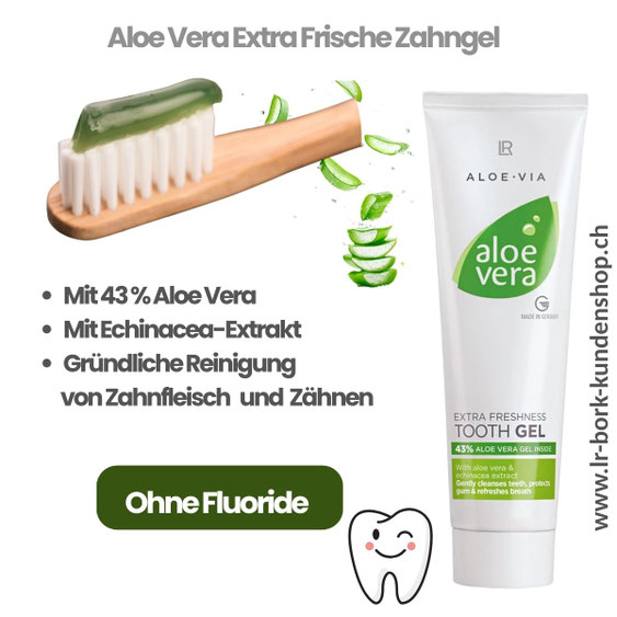 LR Aloe Vera Extra Frische Zahngel - LR Produktmagazin