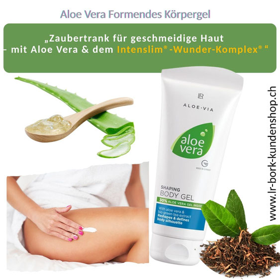 LR Aloe Vera Formendes Körpergel – Hautstraffung mit Aloe Vera, Grüntee und Intenslim® für Bauch, Po und Oberschenkel