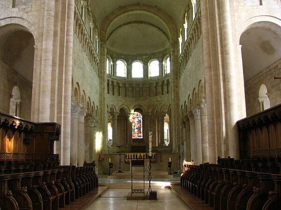 Saint Benoît sur Loire abtei chor