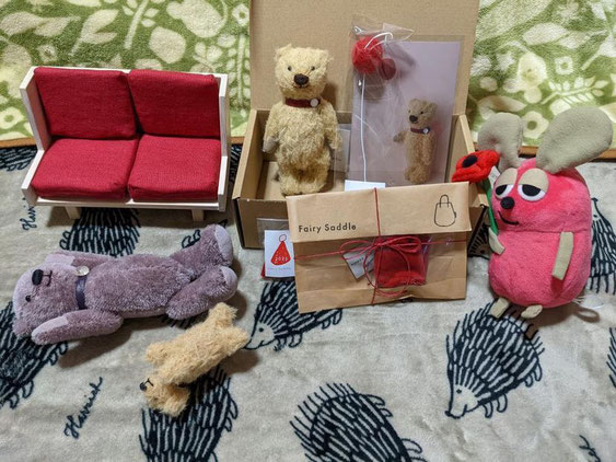 fairysaddle teddybear panchifriend サドルっ子写真