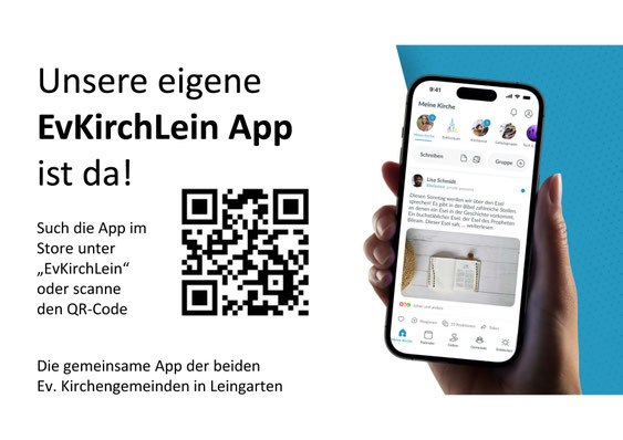Flyer EvKirchLein App