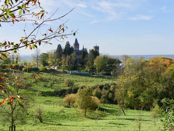 Schloss Drachenburg Sehenswürdigkeit Siebengebirge Königswinter am Rhein