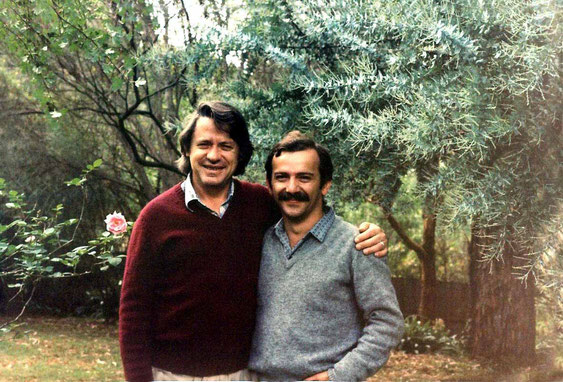 Paul Smith & Tony Zois ( webmaster )- late 1980s at Eltham, Victoria