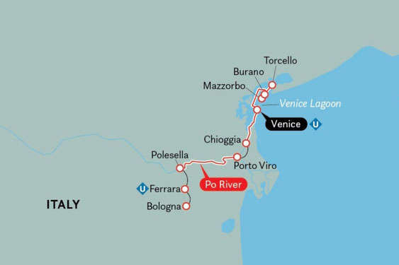 Venice & the gems of Northern Italy ss la Venezia