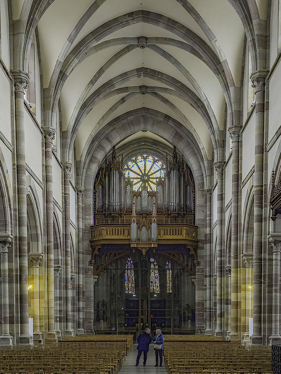Bild: Die Orgel der Église Saints-Pierre et Paul in Obernai 