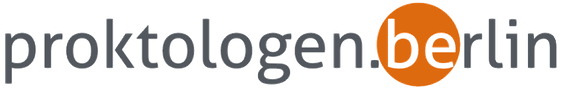 Logo and link to proctology berlin