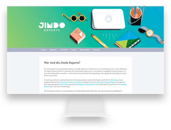 Jimdo Webdesign