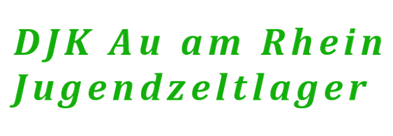 DJK Au am Rhein Jugendzeltlager