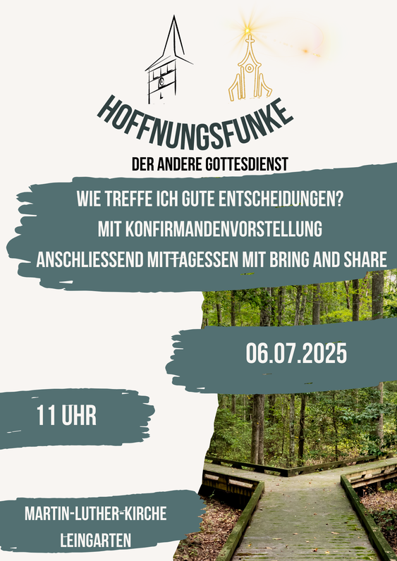 Flyer Einladung Hoffnungsfunke 07.06.2025 MLK