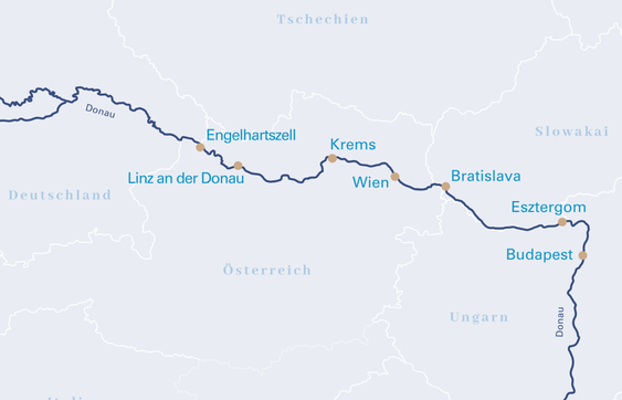 VIVA Cruises VIVA TWO Donau Weltstädte