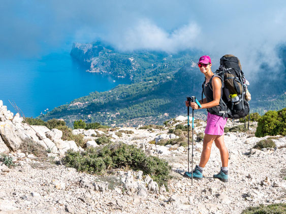 GR 221 Fernwanderweg auf Mallorca im Tramuntana-Gebirge