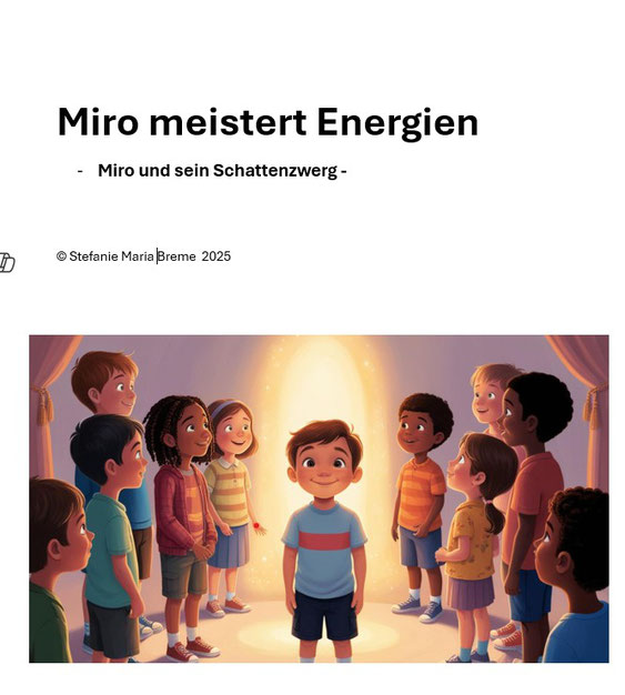 Miro meistert Energien - neues Kinderbuch zu Achtsamkeit und The Work