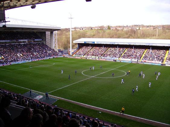 Ewood Park: 2009. Photo taken from almost the exact position as the 1935 photo above.