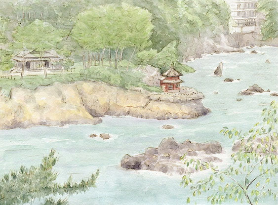 五浦・平潟 - こうせい水彩画ぎゃらりー