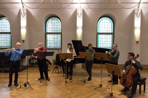 Gregor Schneider, Michael Knoch, Sean Nowak, Irene Bennecke, Stefanie Pötz, Richard Harnisch & Mathias Bell; Foto: Greg Koski 2019