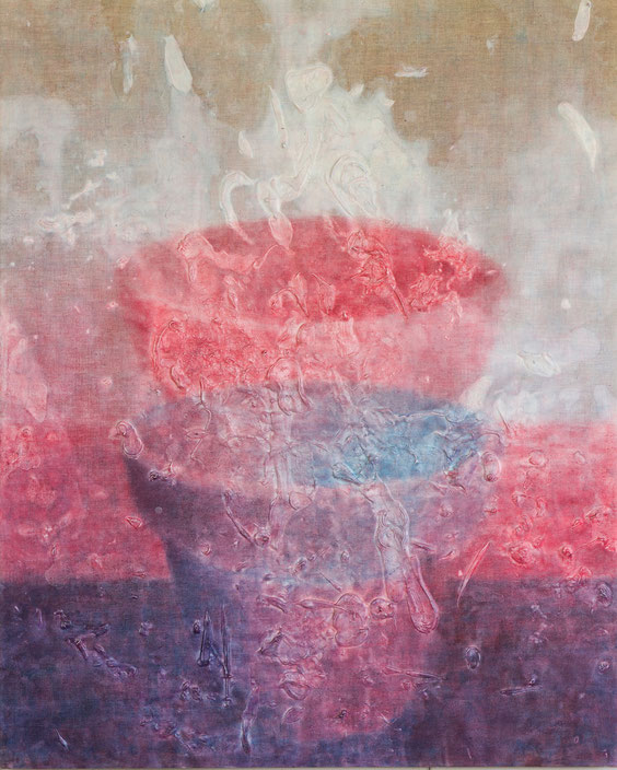 "Untitled (pot)" oil on canvas, 117x91cm, 2015