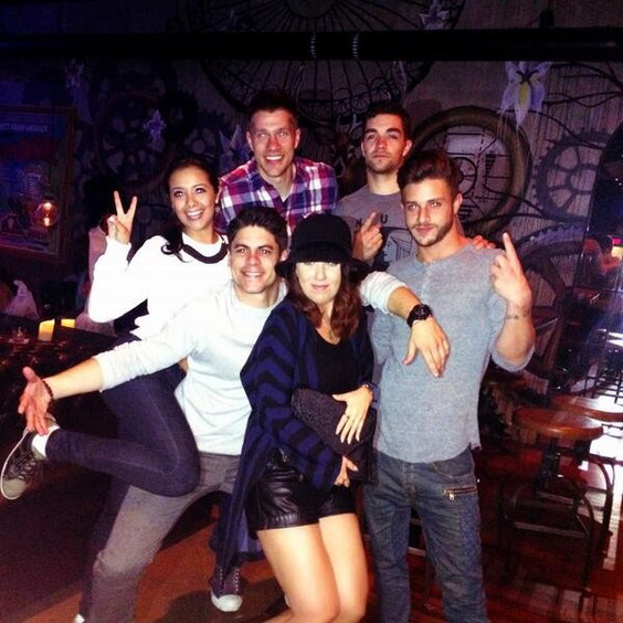 2014.5.8 Brittny Sugarman SU4 reunion! @MikeRisco @LauritaMunoz @TonyBellissimo @MrScottSpeer
