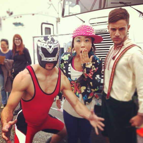 2014.10.16 marikoda TBT BehindScene with @mishagabriel and @ryanaticz #StepUpAllIn