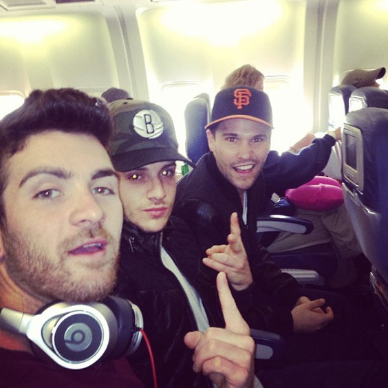 20130315 On our way to Detroit for @jumpdance ! @teddyforance @nicklazzarini
