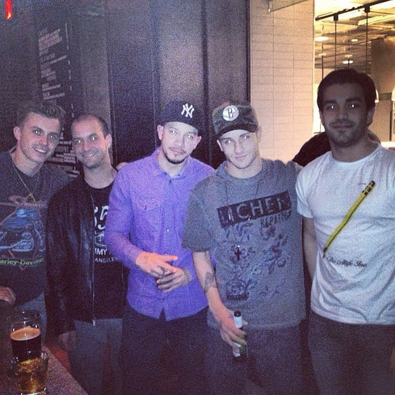 Havin a well deserved beer after a long week. #iloveNY @kennywormald NYC 