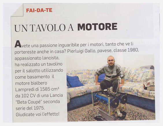 Articolo su Ruoteclassiche Febbraio 2014