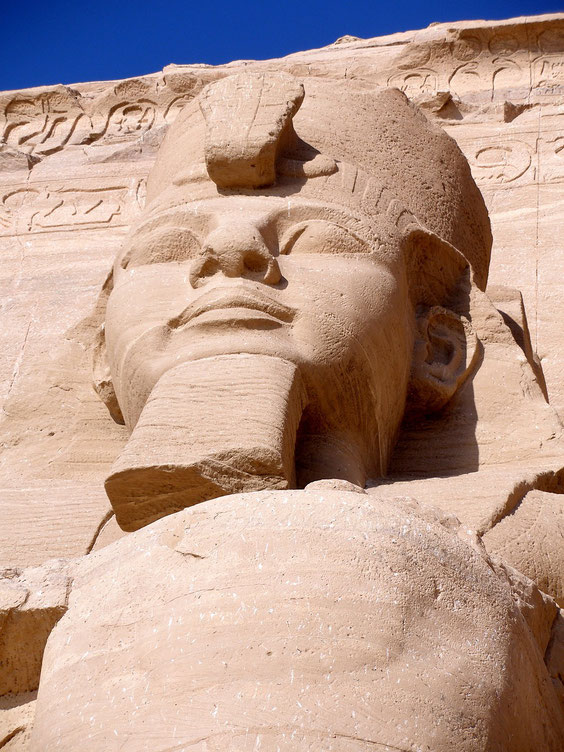 Statue of Ramses Abu Simbel
