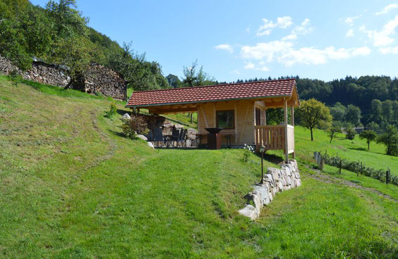 Gartenanlage im Grünen