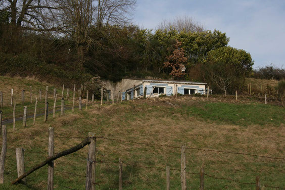 Le lieu-dit vu depuis la route de la Chartrie.