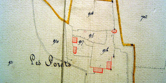 Le plan cadastral de 1834