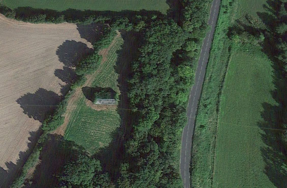 Vue aérienne (Google Earth)