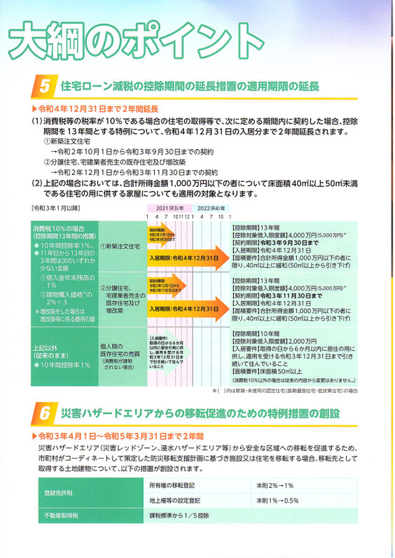 令和３年度税制改正大綱のポイント２