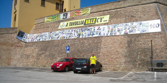 Tavullia, Heimatort von Valentino Rossi